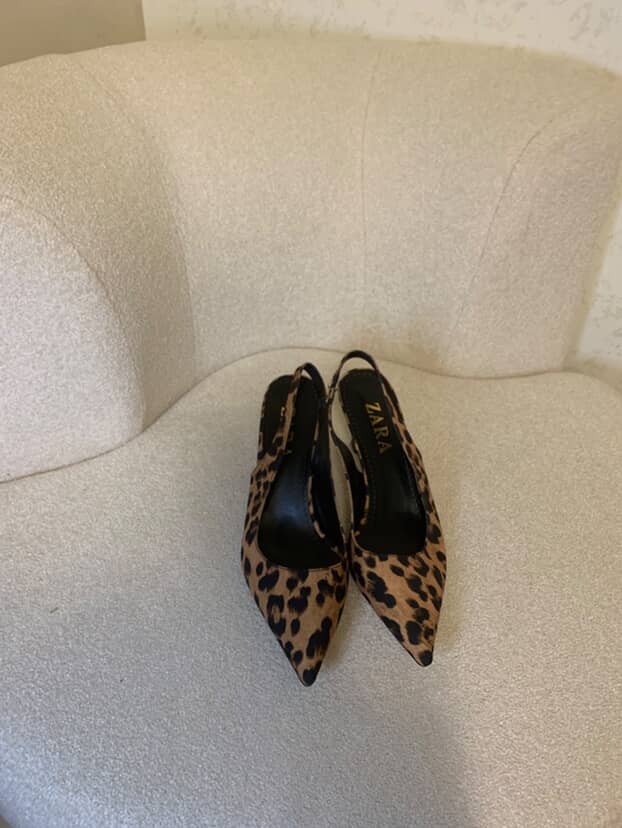 Escarpin / Talon Léopard