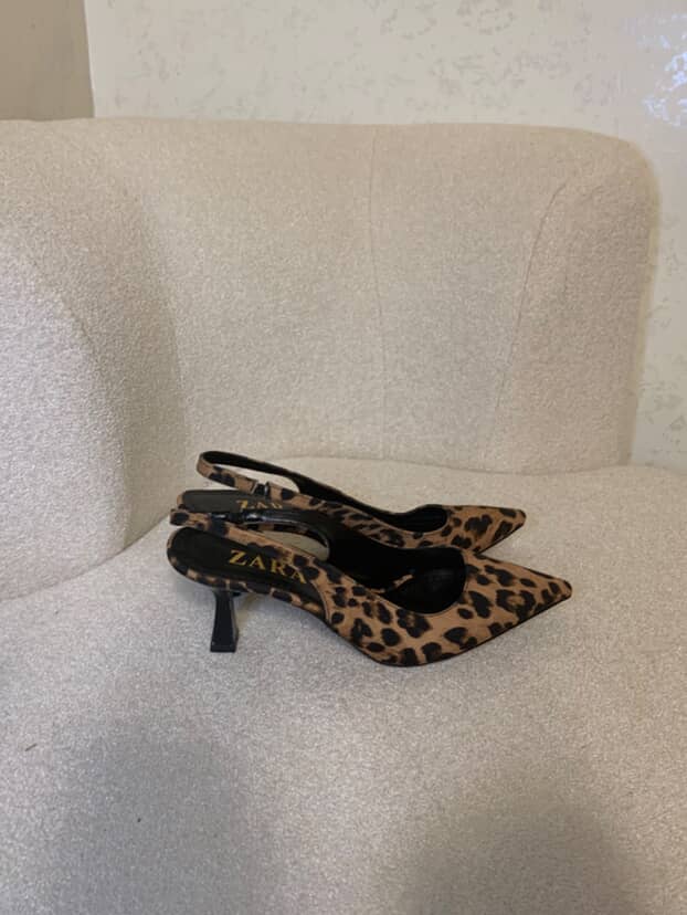 Escarpin / Talon Léopard
