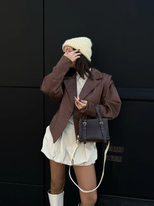 Sac ZR Couleur Marron fancé