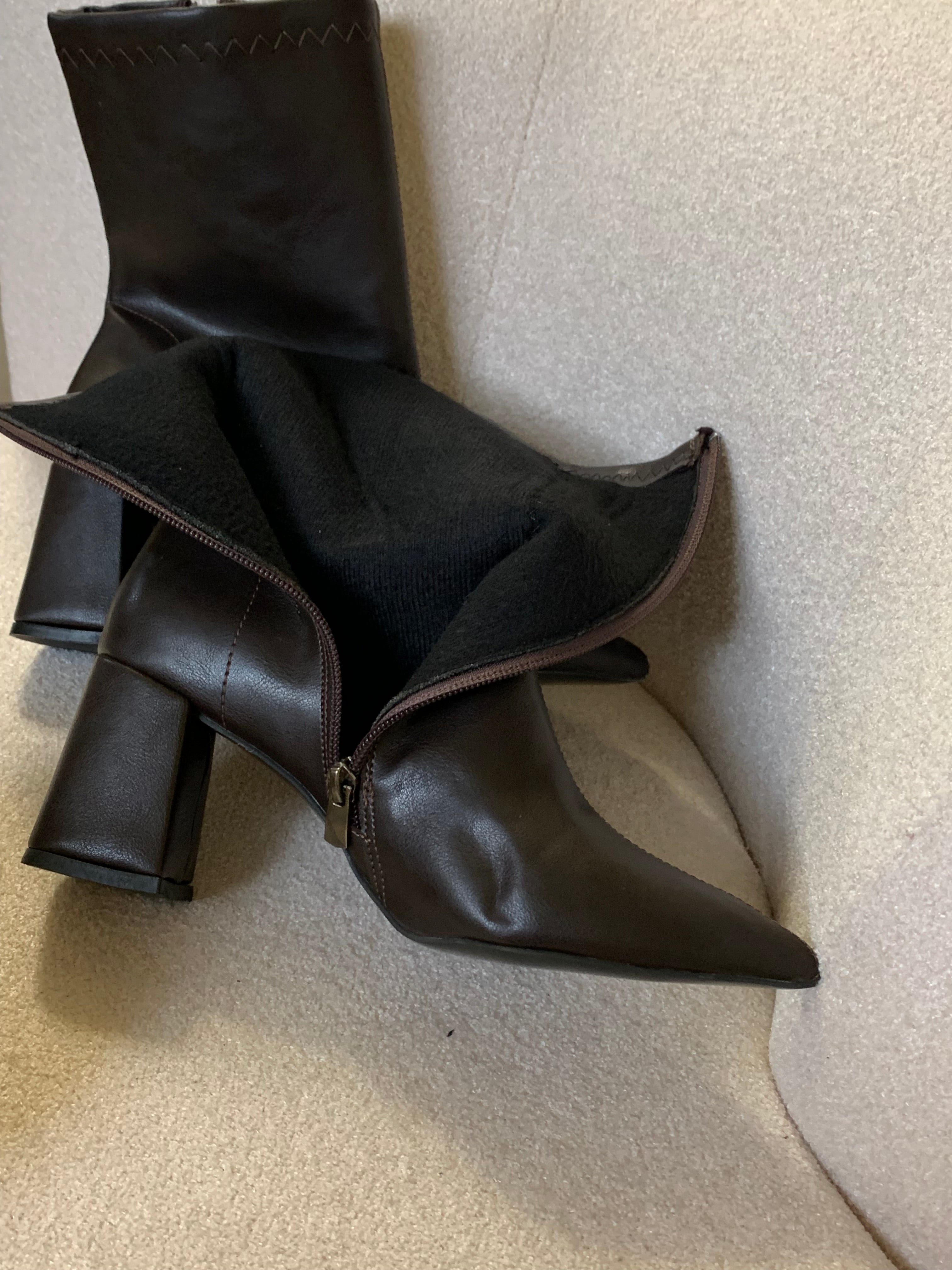 Boot simpa marron fancé