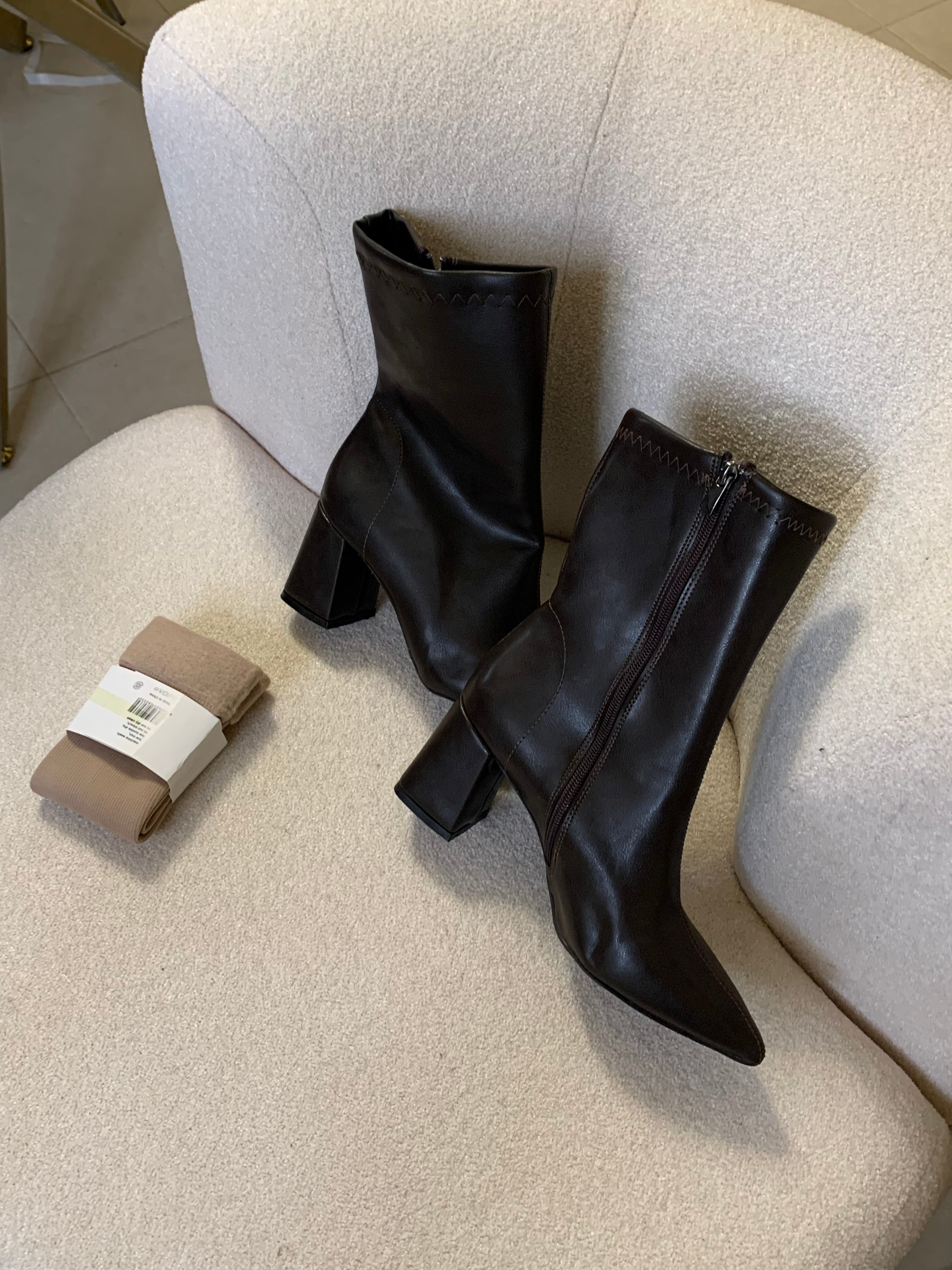 Boot simpa marron fancé