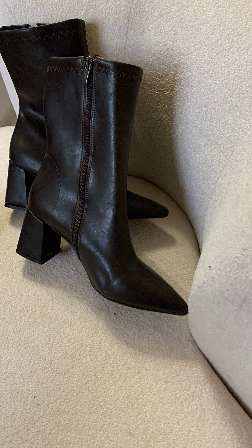 Boot simpa marron fancé