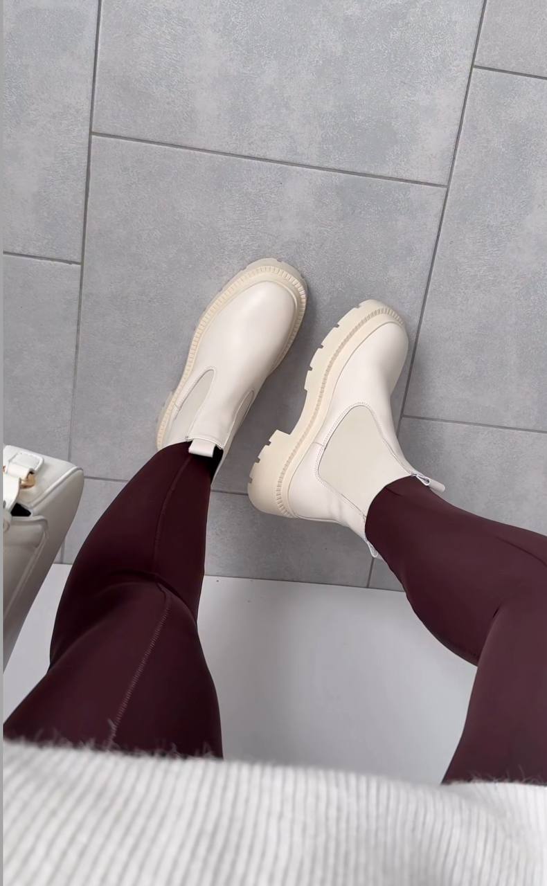 Boot Cavalier – Beige Clair ⭐️ Le plus tendance cet hiver